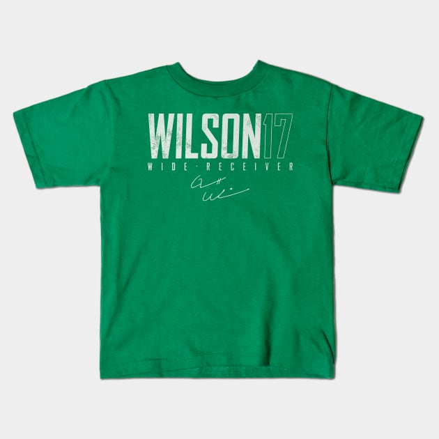 Garrett Wilson New York J Elite Kids T-Shirt by TodosRigatSot